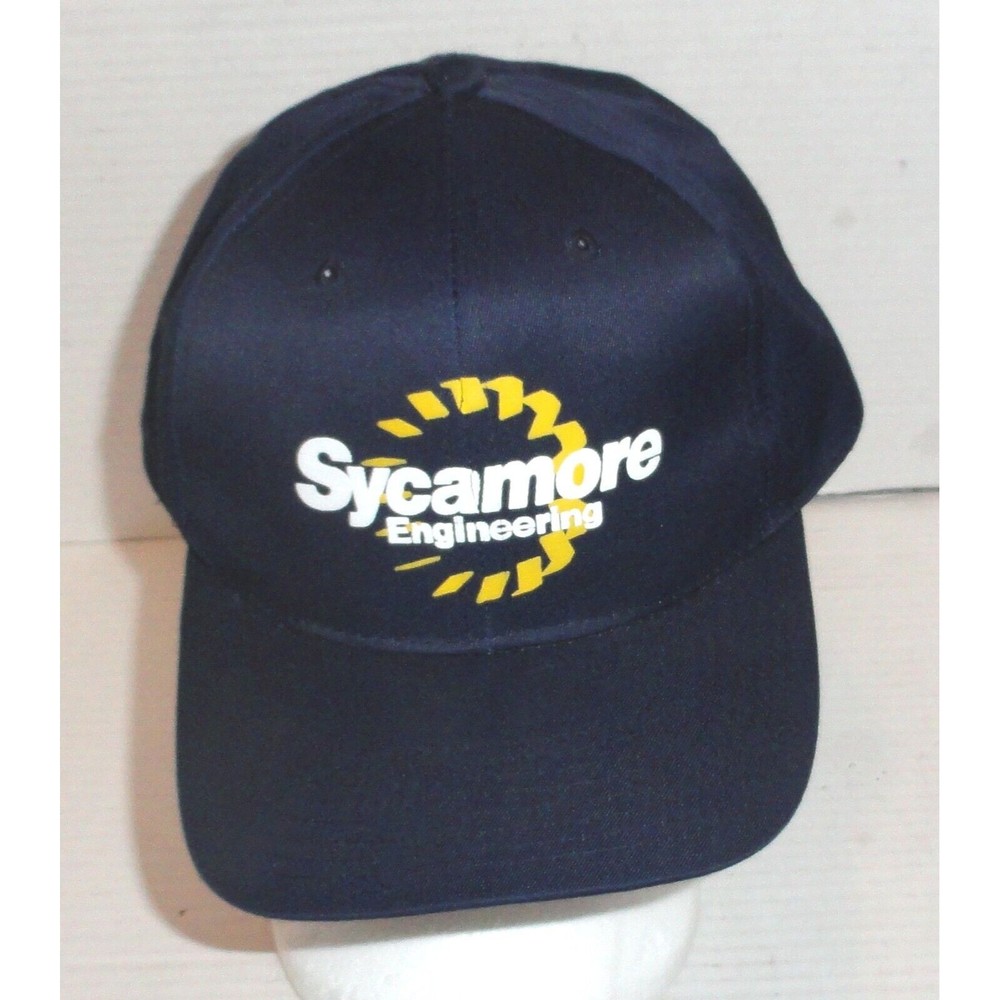 Sycamore Engineering Men's Snapback Adjustable Hat - Black PLEASE READ